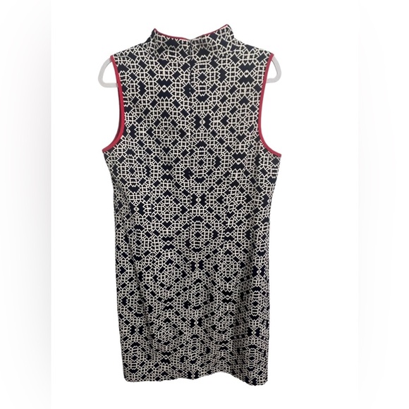J.Howard Navy, Red & White Dress - Picture 2 of 3